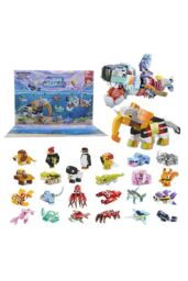 Living and Home Christmas Advent Calendar 24Pcs Children's Block Playset - thumbnail 1