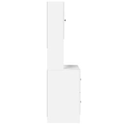 Berkfield Home Kitchen Cabinet White 95x50x180 cm Engineered Wood - Size: 95 x 50 x 180 cm - thumbnail 5