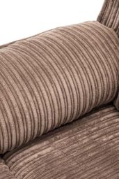 More4Homes Postana 3 Seater Electric High Back Jumbo Cord Fabric Recliner Sofa in Brown - thumbnail 6