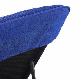 Berkfield Home Beach Towels 2 pcs Royal Blue 75x200 cm Fabric 400 GSM - thumbnail 6
