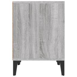 Berkfield Home Elegant Bedside Cabinets 2 pcs Grey Sonoma 40x35x50 cm - Size: 40 x 35 x 50 cm - thumbnail 7