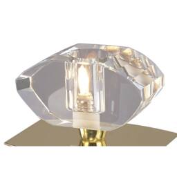 Netlighting Alfa Small Table Lamp 1 Light G9 Polished Brass in Gold - thumbnail 4