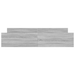 Berkfield Home Bed Frame with Headboard & Footboard Grey Sonoma 180x200 cm Super King - thumbnail 4