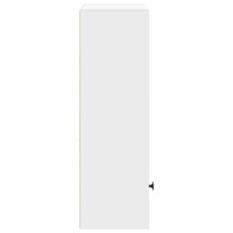 Berkfield Home Durable Bookcase White 31x24x77 cm Engineered Wood - Size: 31 x 24 x 77 cm - thumbnail 6