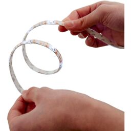 mysmartbuy Kitchen Under Cupboard Strip Light - Battery Powered Self Adhesive Portable Light - Measures 61cm Long in White - thumbnail 2