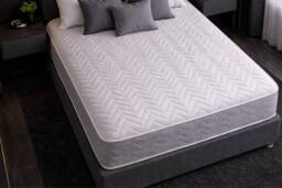 Chester & Oakley Comfort Memory Foam Open Coil Mattress - 7 INCH in White - Size: Double - thumbnail 4