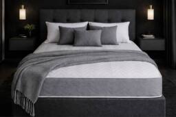 Chester & Oakley Comfort Memory Foam Open Coil Mattress - 7 INCH in White - Size: Double - thumbnail 2