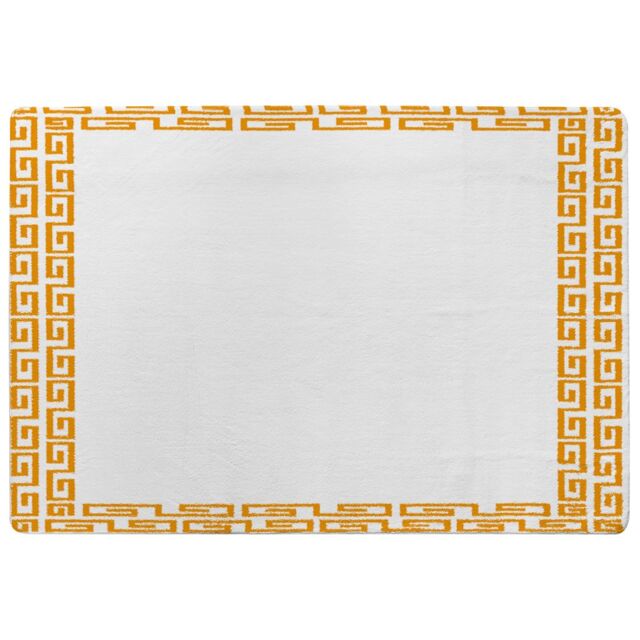 Benjamin Tate Design Golden Egyptian Border Rug in Natural - Size: Large - image 1