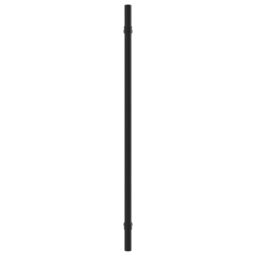 Berkfield Home Cabinet Handles 20 pcs Black 320 mm Stainless Steel - thumbnail 5