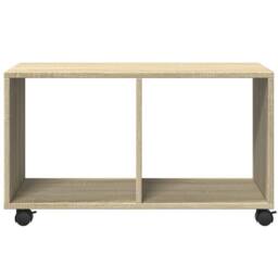 Berkfield Home vidaXL¬†Rolling¬†Cabinet¬†Sonoma Oak 72x33x42.5 cm Engineered Wood in Light Tan - thumbnail 5