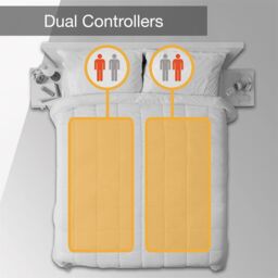 Dreamcatcher Luxury Polyester Electric Blanket Heated Fully Fitted Under Blanket 3 Heat Settings - Single/Double/King/Super King - Size: Super King - thumbnail 3