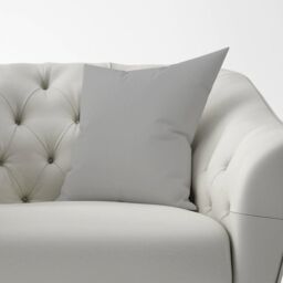 Warren Reed - Designer Dusty Grey Cushions - Size: 45 cm x 45 cm - thumbnail 2