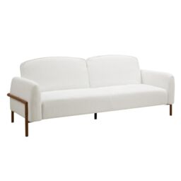 Home Detail Kale Sofa Bed in White - Size: 3 Seater - thumbnail 4