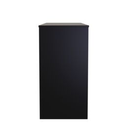 Ready Assembled 2 U Washington 3 Drawer Desk (Ready Assembled) in True Black - thumbnail 2