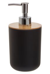 Orsina Black 500ml Lotion Dispenser Pump, Hand Dispenser With Detachable Top, Modern Sink Accessory - thumbnail 1
