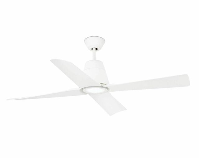 Netlighting Typhoon LED White Ceiling Fan with DC Motor 3000K - image 1