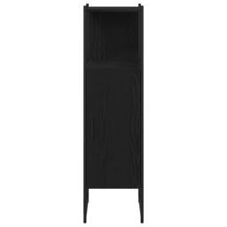 Berkfield Home Stylish Bathroom Cabinet Black Oak 33x33x120, 5 cm Engineered Wood - thumbnail 6