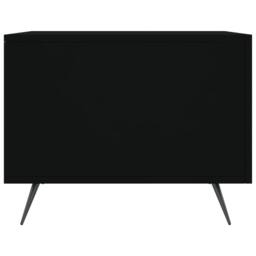 Berkfield Home Coffee Tables 2 pcs Black 50x50x40 cm Engineered Wood - Size: 50 x 50 x 40 cm - thumbnail 8