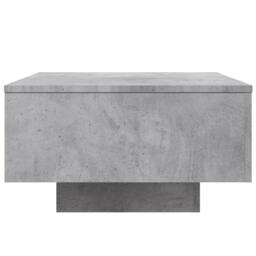Berkfield Home Coffee Table Concrete Grey 55x55x31 cm Engineered Wood - Size: 55 x 55 x 31 cm - thumbnail 5