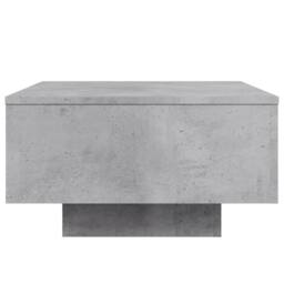 Berkfield Home Coffee Table Concrete Grey 55x55x31 cm Engineered Wood - Size: 55 x 55 x 31 cm - thumbnail 6