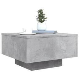 Berkfield Home Coffee Table Concrete Grey 55x55x31 cm Engineered Wood - Size: 55 x 55 x 31 cm - thumbnail 4