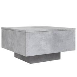 Berkfield Home Coffee Table Concrete Grey 55x55x31 cm Engineered Wood - Size: 55 x 55 x 31 cm - thumbnail 7