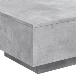 Berkfield Home Coffee Table Concrete Grey 55x55x31 cm Engineered Wood - Size: 55 x 55 x 31 cm - thumbnail 8