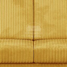 Furnishings For Less UK Luxor Jumbo Cord Large 5 Seater Corner Sofa Long Right Hand Full Back in Mustard - thumbnail 3