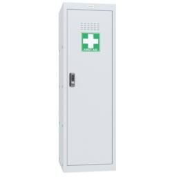 Phoenix Safe Company Light Grey Medical Cube Locker with Electronic Lock, MC1244GGE, 173L - Size: 120 cm - thumbnail 1