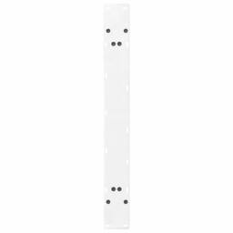 Berkfield Home Modern Coffee Table Legs A-Shaped 2 pcs White¬†90x(72-73) cm Steel in White - thumbnail 7