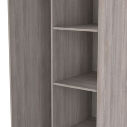 Ready Assembled 2 U Fuji Open Wardrobe (Ready Assembled) in Light Grey - thumbnail 5