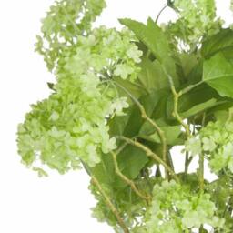Lemon Pavilion Furniture and Decor Viburnum Spray Artificial Plant - Plastic - L18 x W27 x H63 cm - Green - thumbnail 5