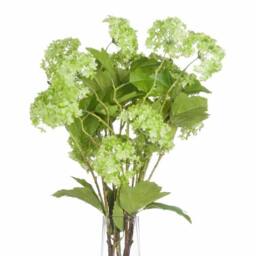 Lemon Pavilion Furniture and Decor Viburnum Spray Artificial Plant - Plastic - L18 x W27 x H63 cm - Green - thumbnail 3
