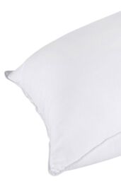 Homescapes Anti Bacterial Pillow Super Microfibre, 48 x 74 cm in White - thumbnail 5