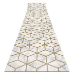RugsX Exclusive Emerald Runner in Yellow - Size: 70 cm x 360 cm - thumbnail 1