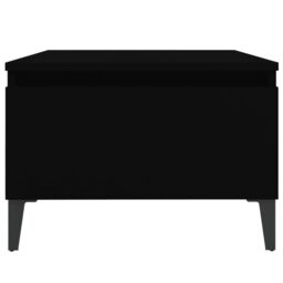 Berkfield Home Side Table Black 50x46x35 cm Engineered Wood - Size: 50 x 46 x 35 cm - thumbnail 6