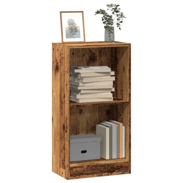 Berkfield Home Bookcase Old Wood 40x24x76 cm Engineered Wood in Brown - Size: 40 x 24 x 76 cm - image 1