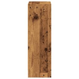 Berkfield Home Bookcase Old Wood 40x24x76 cm Engineered Wood in Brown - Size: 40 x 24 x 76 cm - thumbnail 5