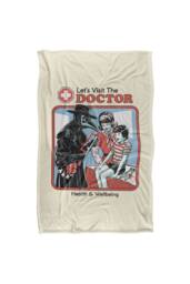 Steven Rhodes Let'S Visit The Doctor Silky Super Soft Throw Blanket - Size: Large - thumbnail 1