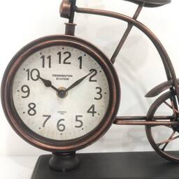 Minster 27cm Table Clock for Living Room/Hallway/Dining Room - L9xW25xH27 cm in Bronze - thumbnail 2