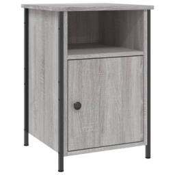 Berkfield Home Bedside Cabinets 2 pcs Grey Sonoma 40x42x60 cm Engineered Wood - Size: 40 x 42 x 60 cm - thumbnail 5