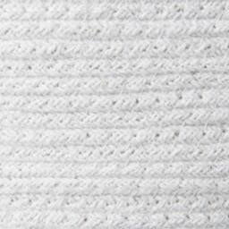 Wyld and Coco Boho Cotton Jute Storage Baskets Set of 3 White Natural in Beige - thumbnail 6
