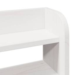 Berkfield Home Beautiful Bed Frame with Headboard without Mattress White 160x200 cm - thumbnail 9