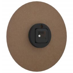 Berkfield Home Wall Clock Yellow & Black √ò30 cm Engineered Wood - thumbnail 5