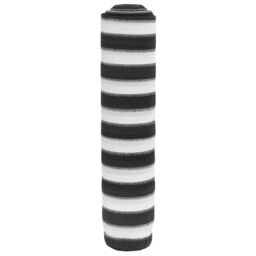 Berkfield Home Privacy Net Anthracite & White 1.2x10 m HDPE 195 g/m¬≤ in Black - thumbnail 1