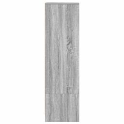 Berkfield Home Cabinet with Drawer Grey Sonoma 55.5x34x119.5 cm Engineered Wood - thumbnail 7