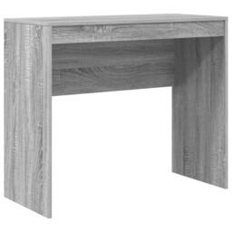 Berkfield Home Writing Desk Grey Sonoma Engineered wood 90 x 40 x 76 cm