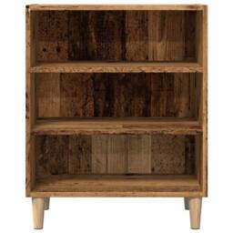 Berkfield Home Sideboard Old Wood 57x35x75 cm Engineered Wood in Brown - Size: 57 x 35 x 75 cm - thumbnail 4