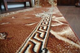 RugsX Bcf Trio Runner in Brown - Size: 60 cm x 500 cm - thumbnail 5