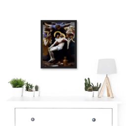 William Adolphe Bouguereau Pieta Jesus Mary Christian Artwork Framed Wall Art Print A4 - thumbnail 3